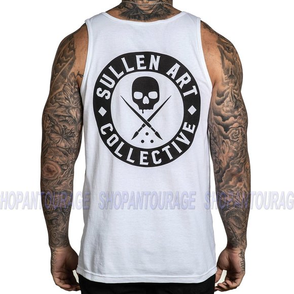 Sullen Art Collective Other - Sullen Summer White SCM3216 Tank Top For Men